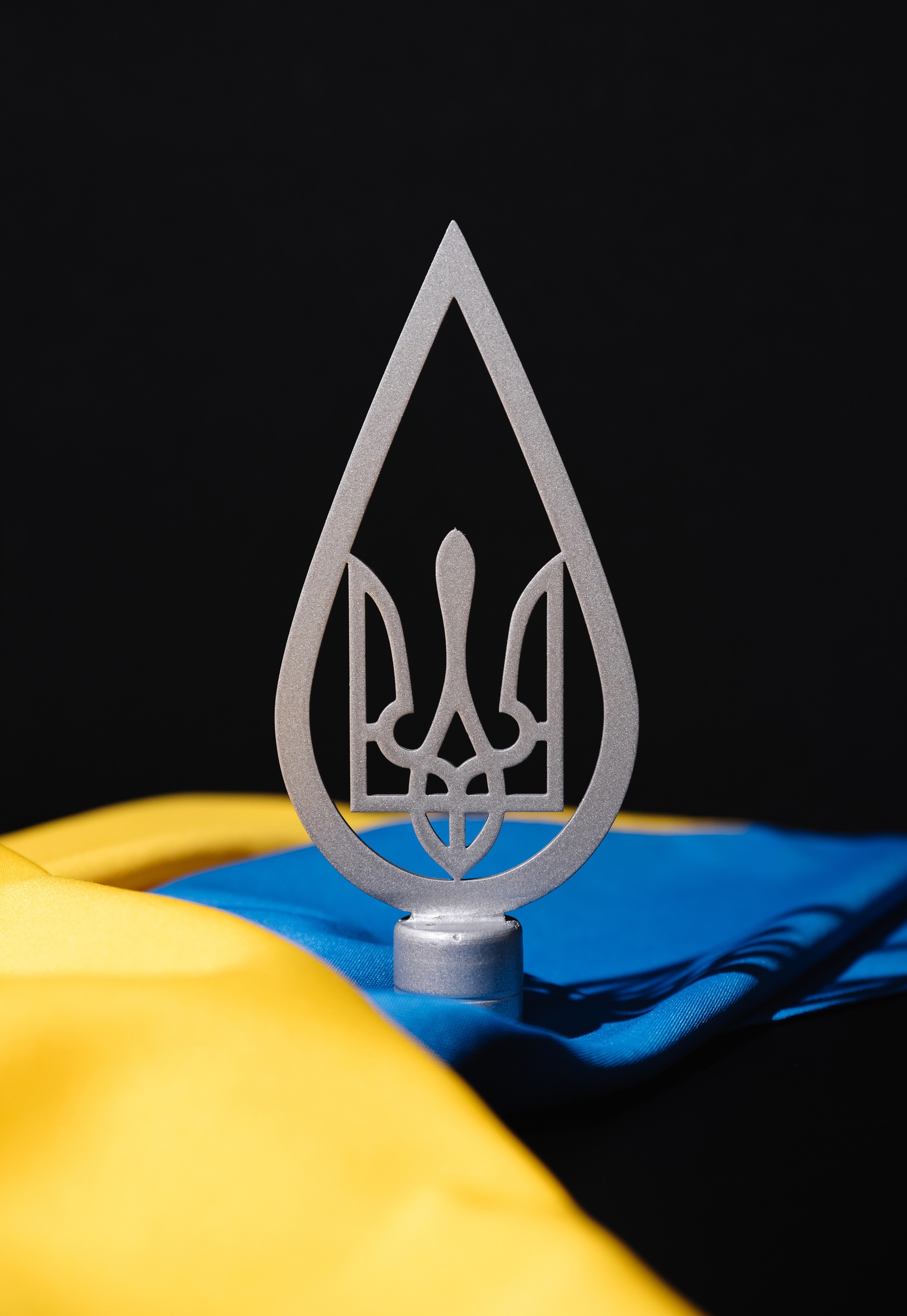 Дворіжкова підставка для кабінетного прапора Дворіжкова підставка для кабінетного прапора