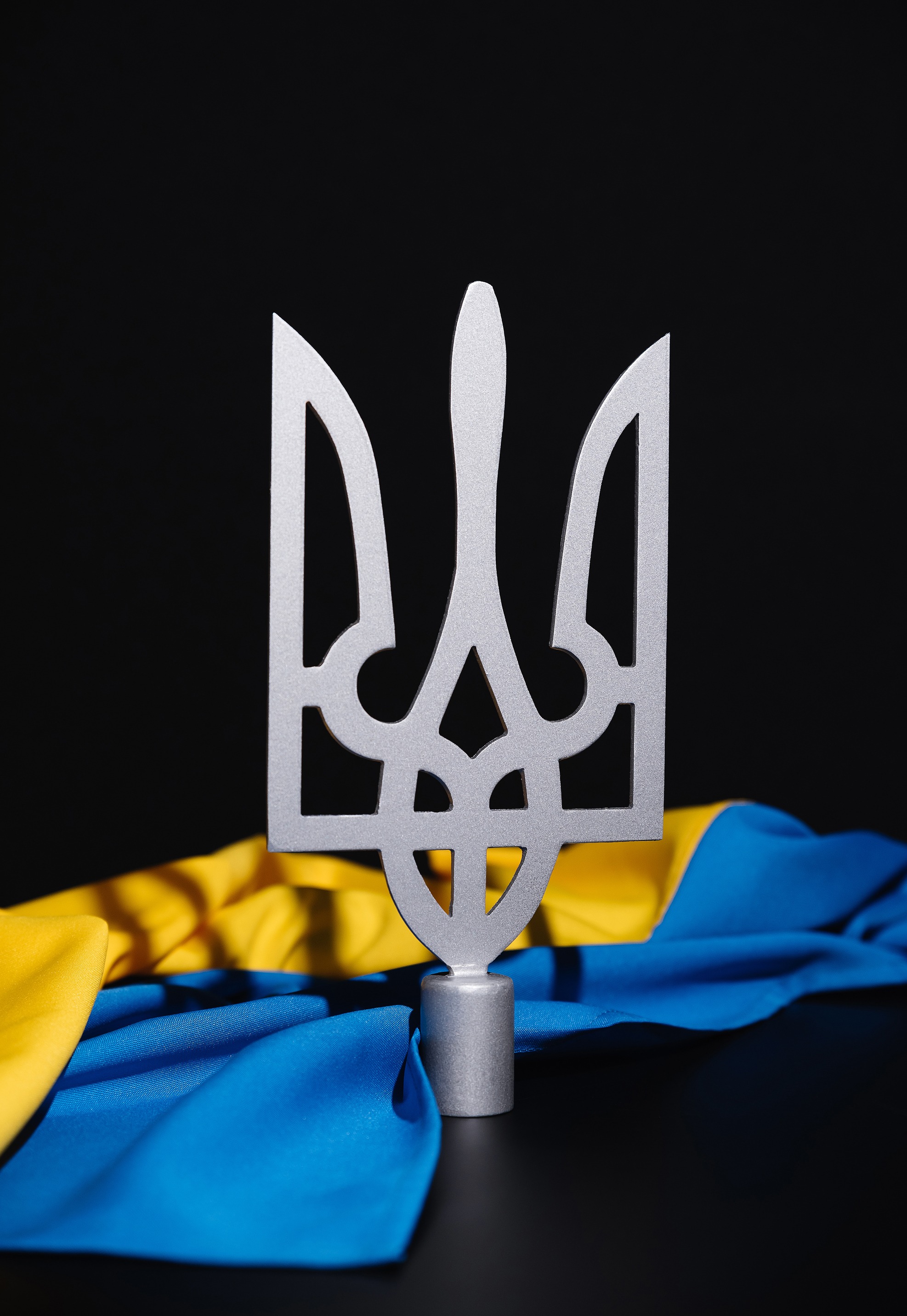 Дворіжкова підставка для кабінетного прапора Дворіжкова підставка для кабінетного прапора