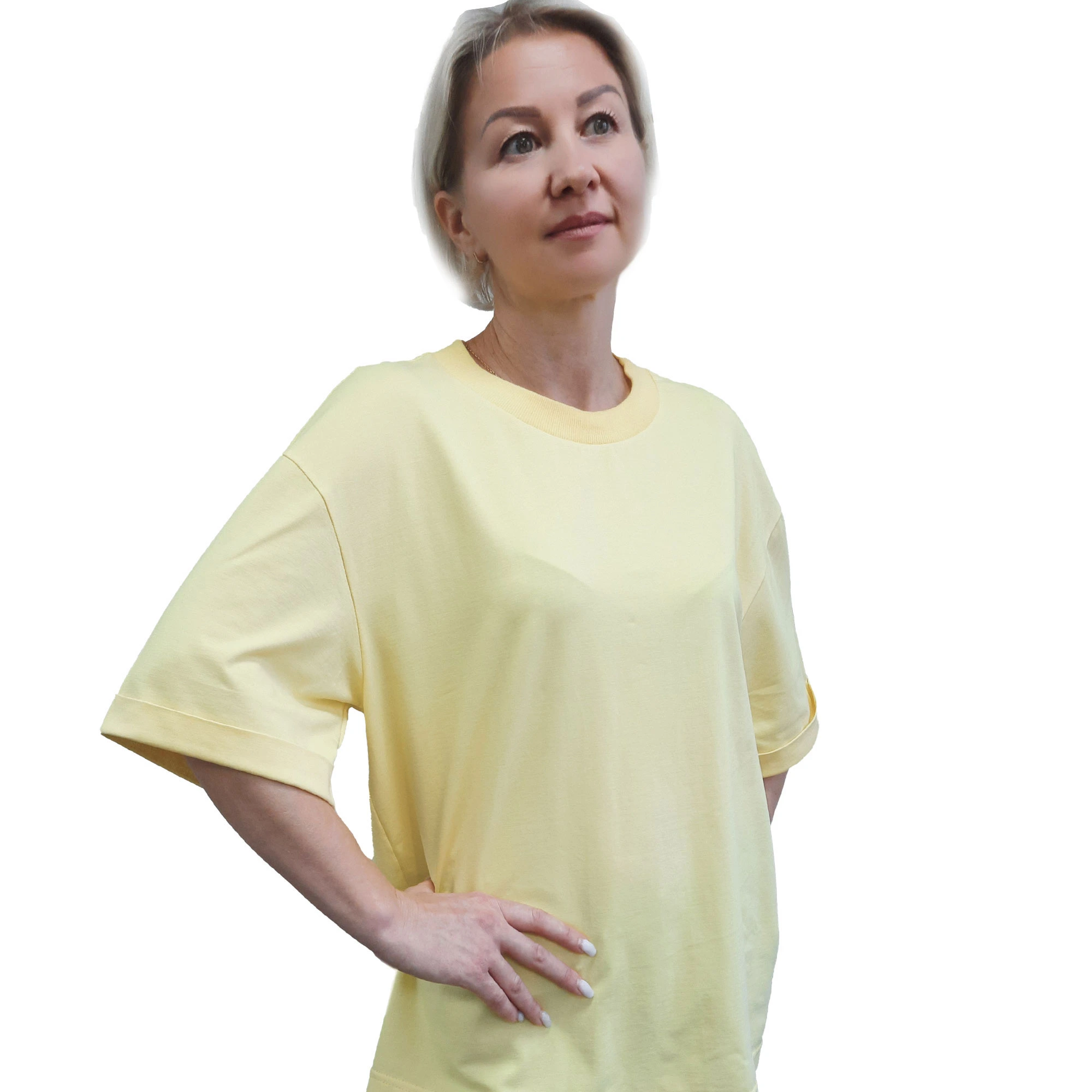 Футболка жіноча oversize (власне пошиття) Футболка жіноча oversize (власне пошиття)